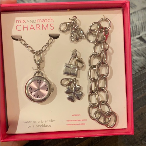 Xhilaration Mix & Max Charm Bracelet Set - Picture 3 of 3